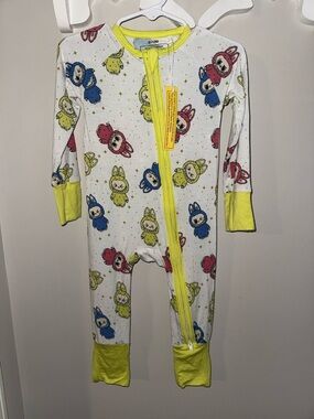 nwt labubu bamboo zippy